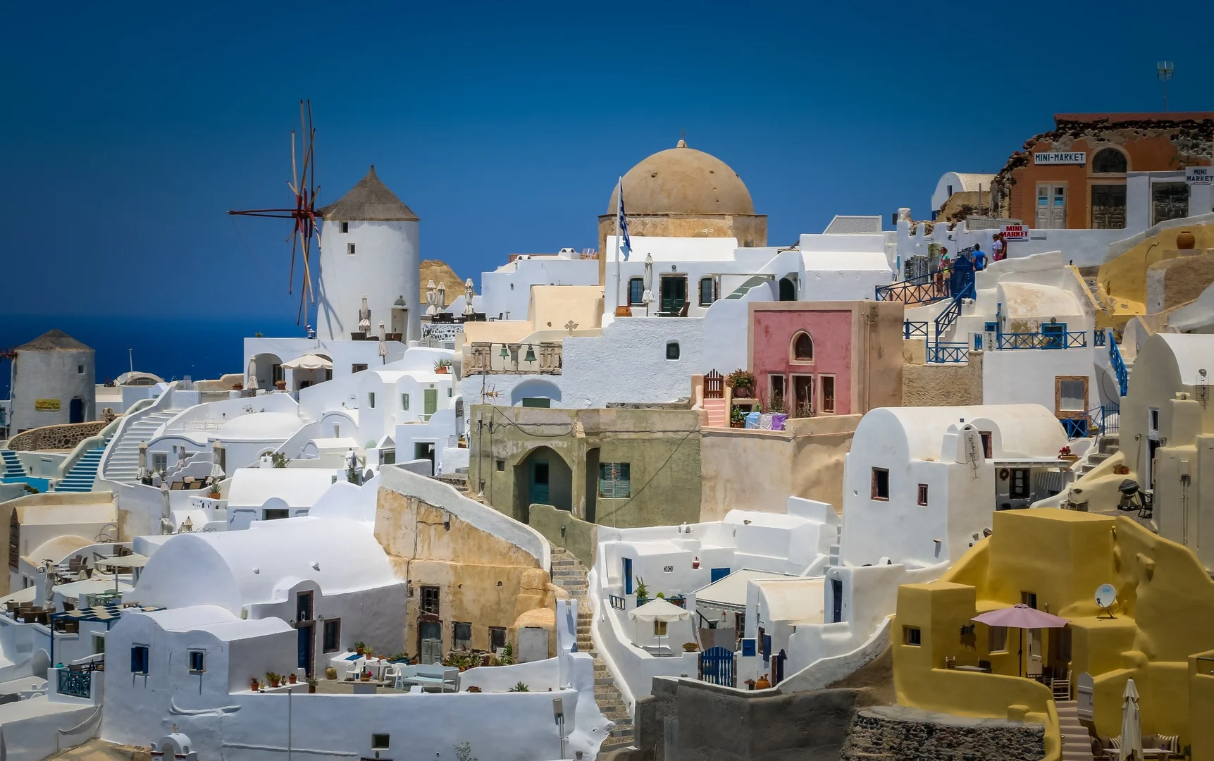 The colors of Oia