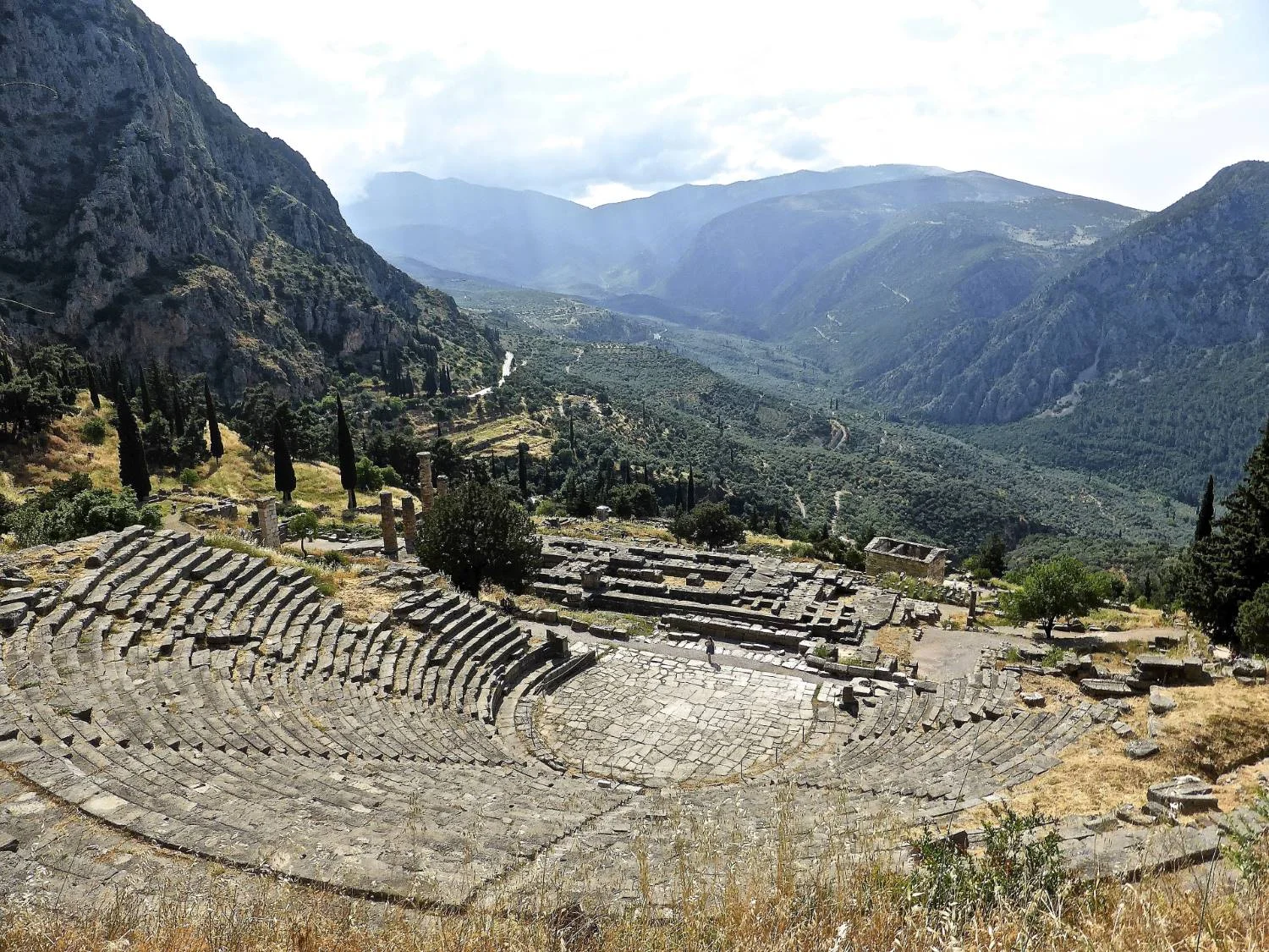 The view of the theatre