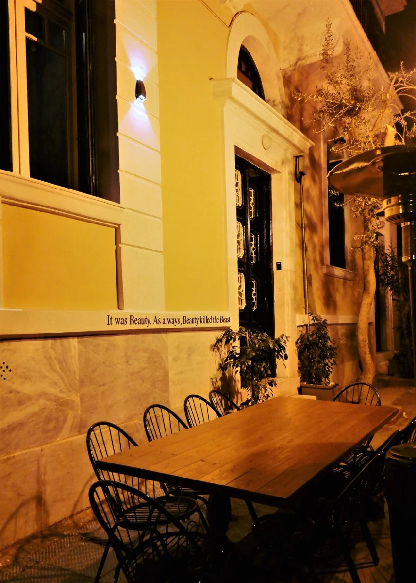 Beauty killed the Beast is a new entry to the up-and-coming Metaxourgeio/Kerameikos neighborhood.