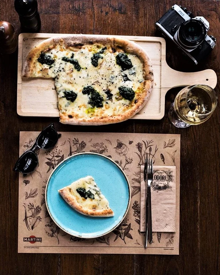 Pizza may not be a traditional breakfast option, but you will change your mind when you try Odori ’s pizza. Source: Odori