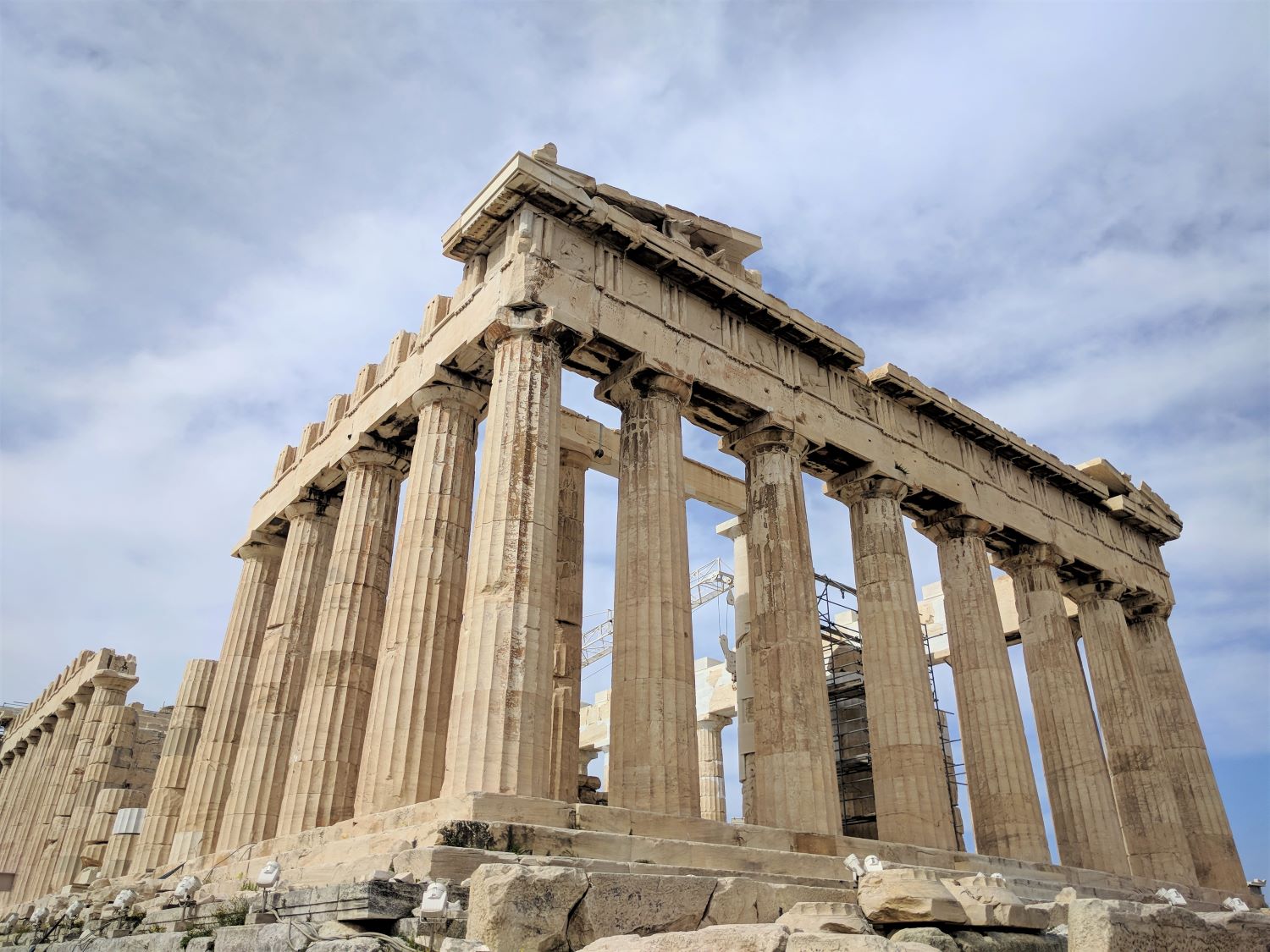 Parthenon, the most astonishing temple of Acropolis
