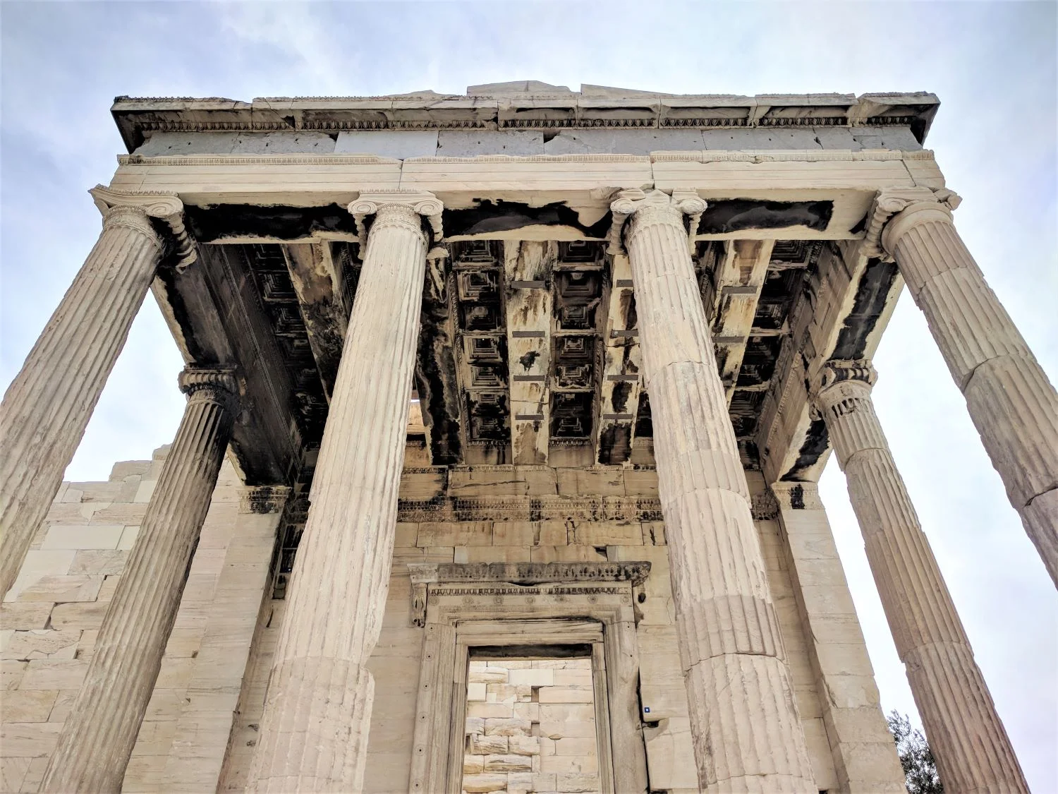 North side of the Erechtheion