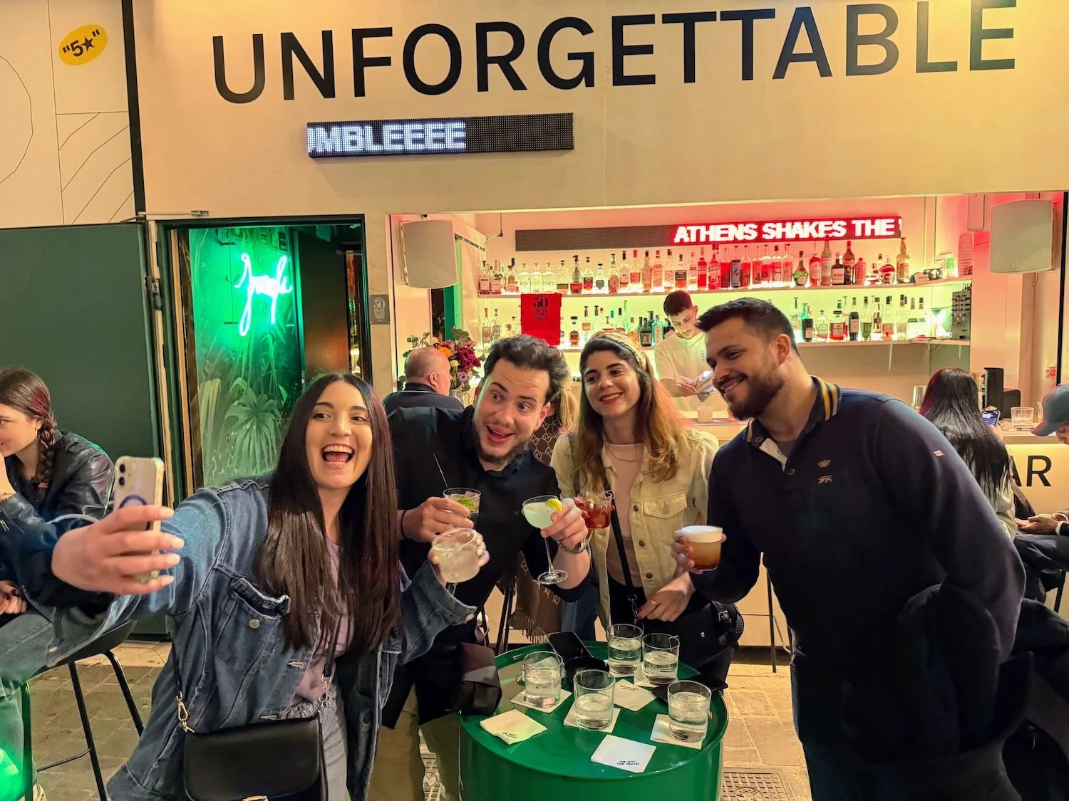 Athens Nightlife Tour with Cocktails, Souvlaki & Hidden Bars