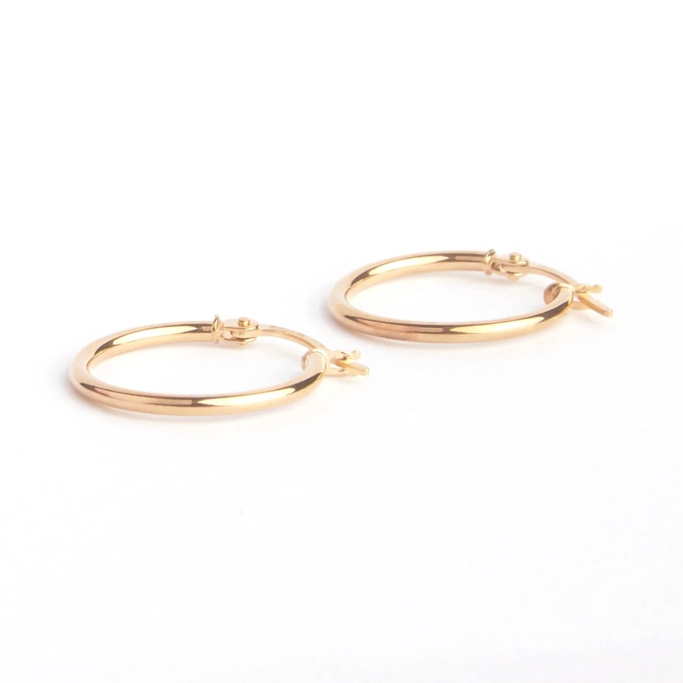 9ct Gold Small Hoops