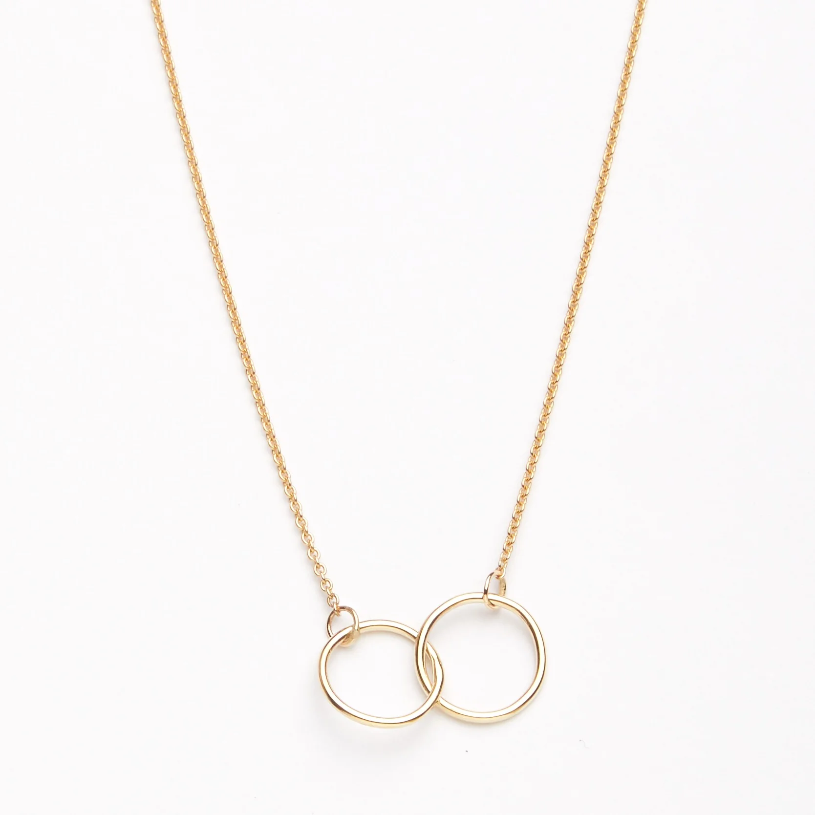 9ct Gold Interlock Your Love Chain Small