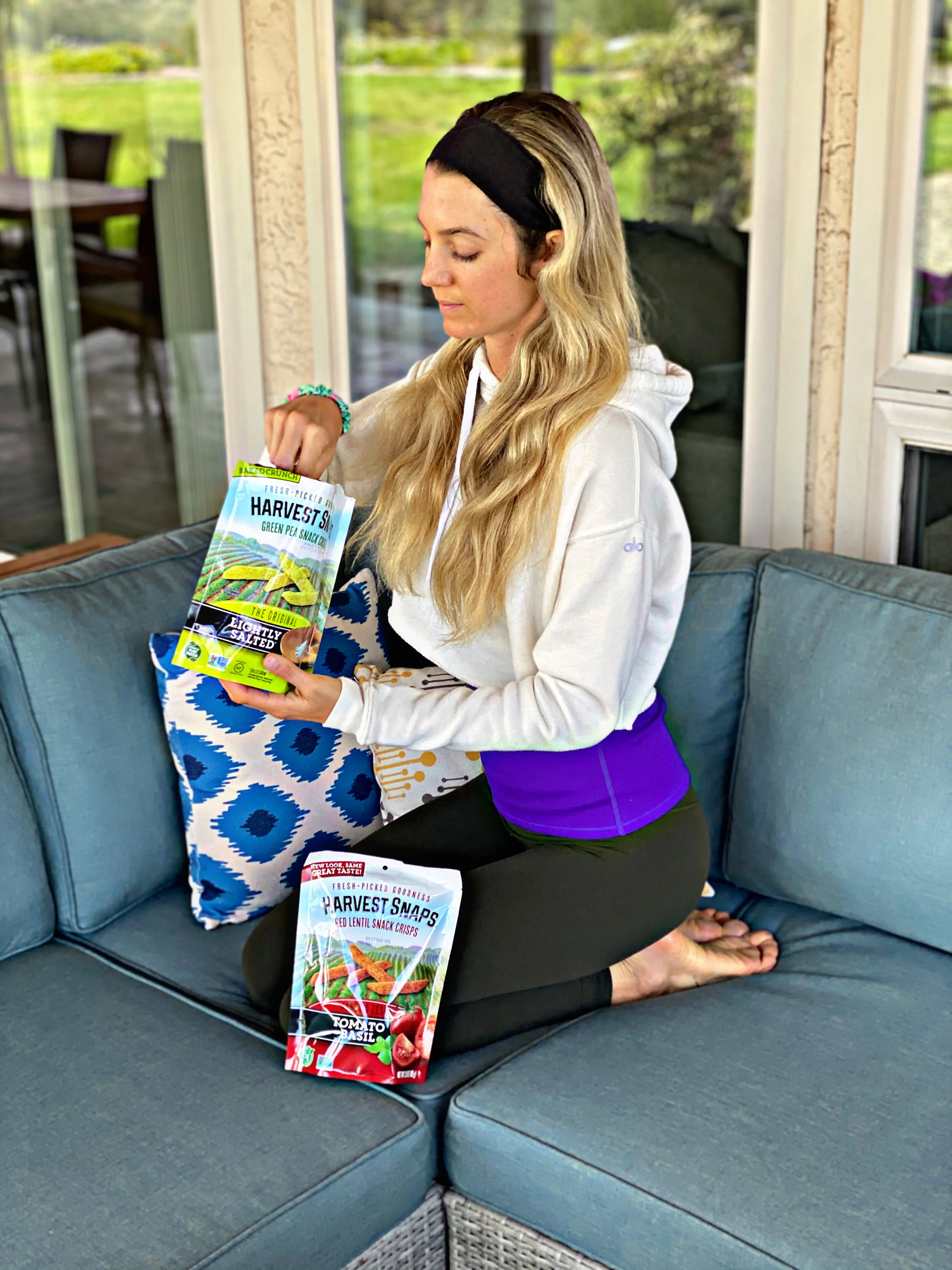 Harvest Snaps, favorite snack of quarantine 