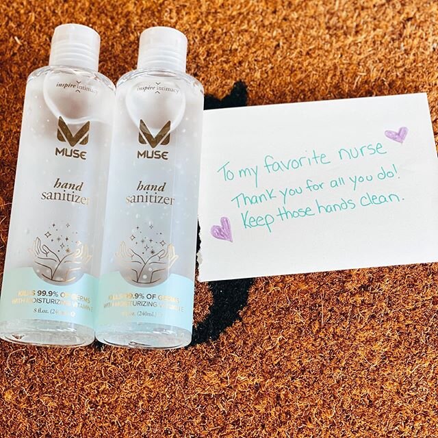 One for you, one for me.  Kindness is everything during these uncertain times and it is important to show our essential workers and loved ones that they are appreciated.  #MuseSanitizer is the perfect way to share some love. @shopmusehealth new hand 