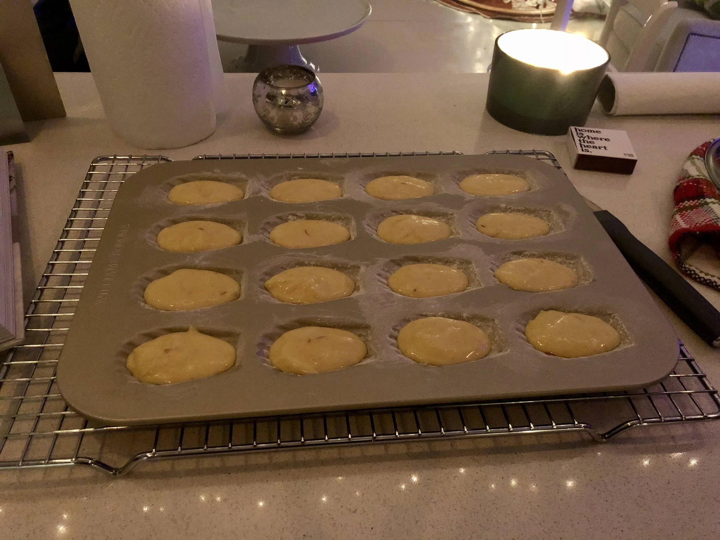 New Year's Eve Saffron, Orange, and Honey Madeleines — The Honey Roasted