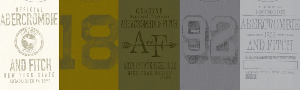 Abercrombie & Fitch · Ruehl No.925 work by Melissa Otis