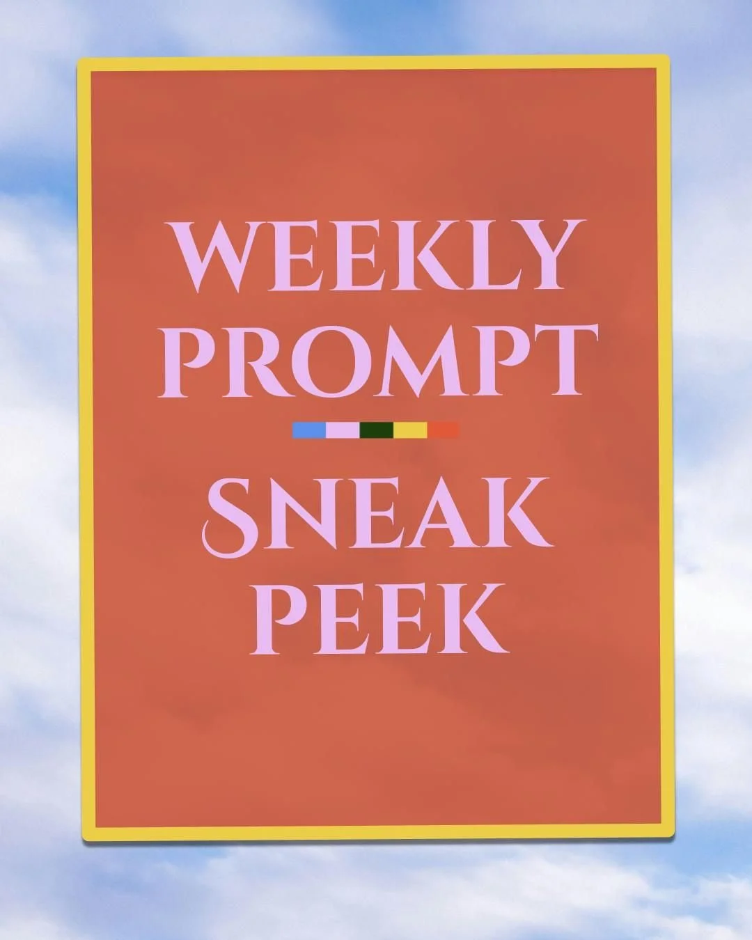 Our next prompt is here &mdash; this one's about home, and all the little places that make it feel that way. ✂️

Home is scattered across the country for all of us. This week, we're zooming in on the local spots and favorite details that make summer 