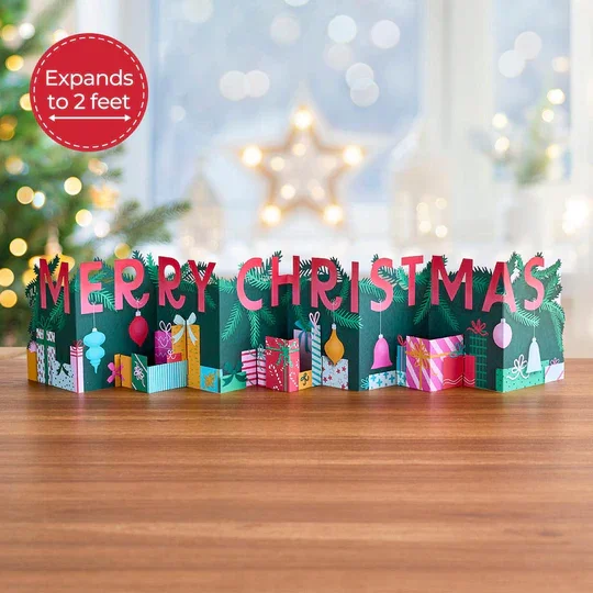 CP5762_UndertheTreeMerryChristmasLoooooongCard_Lifestyle.webp