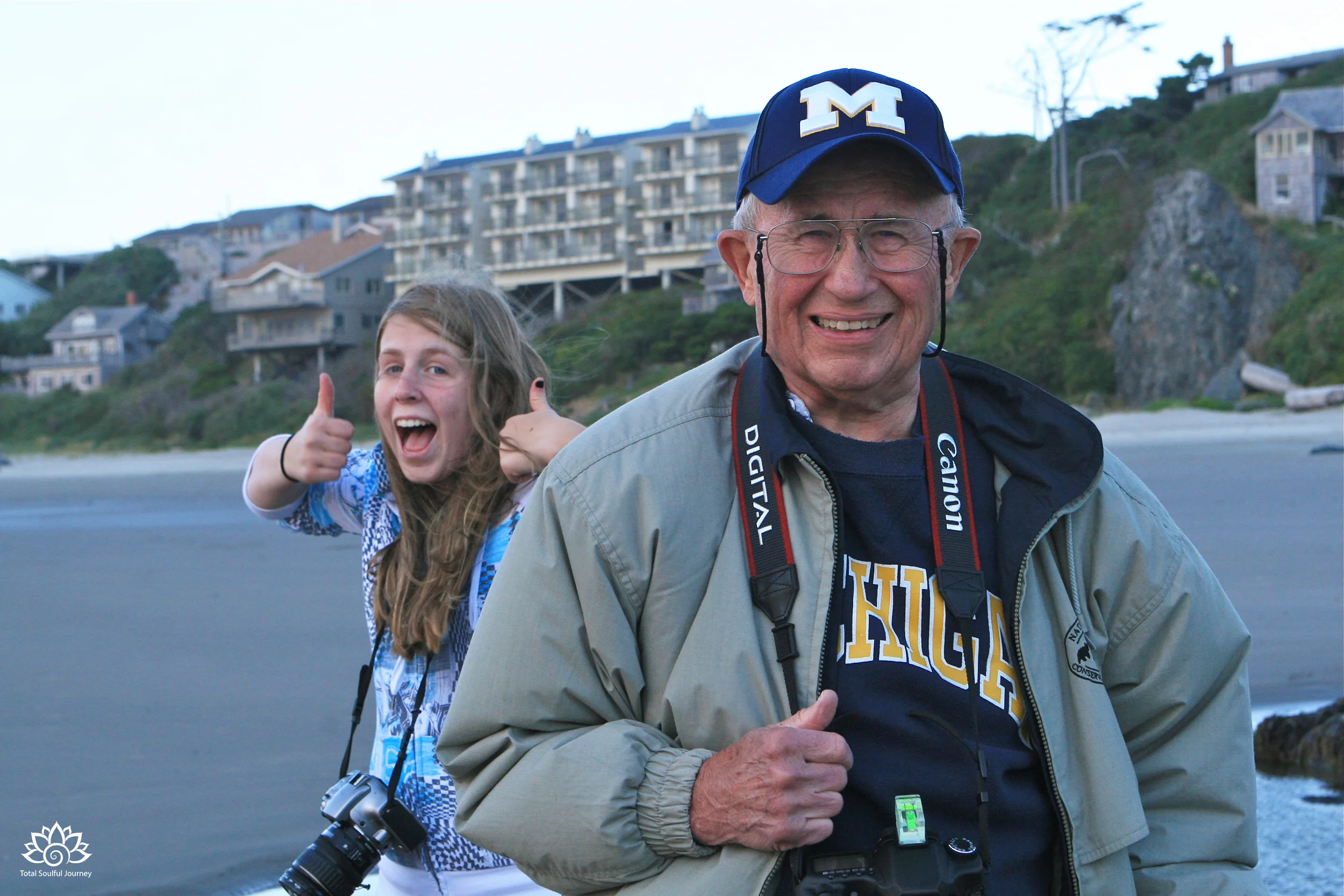 Can you tell that my daughter and my dad had a great relationship? - Bandon, Oregon