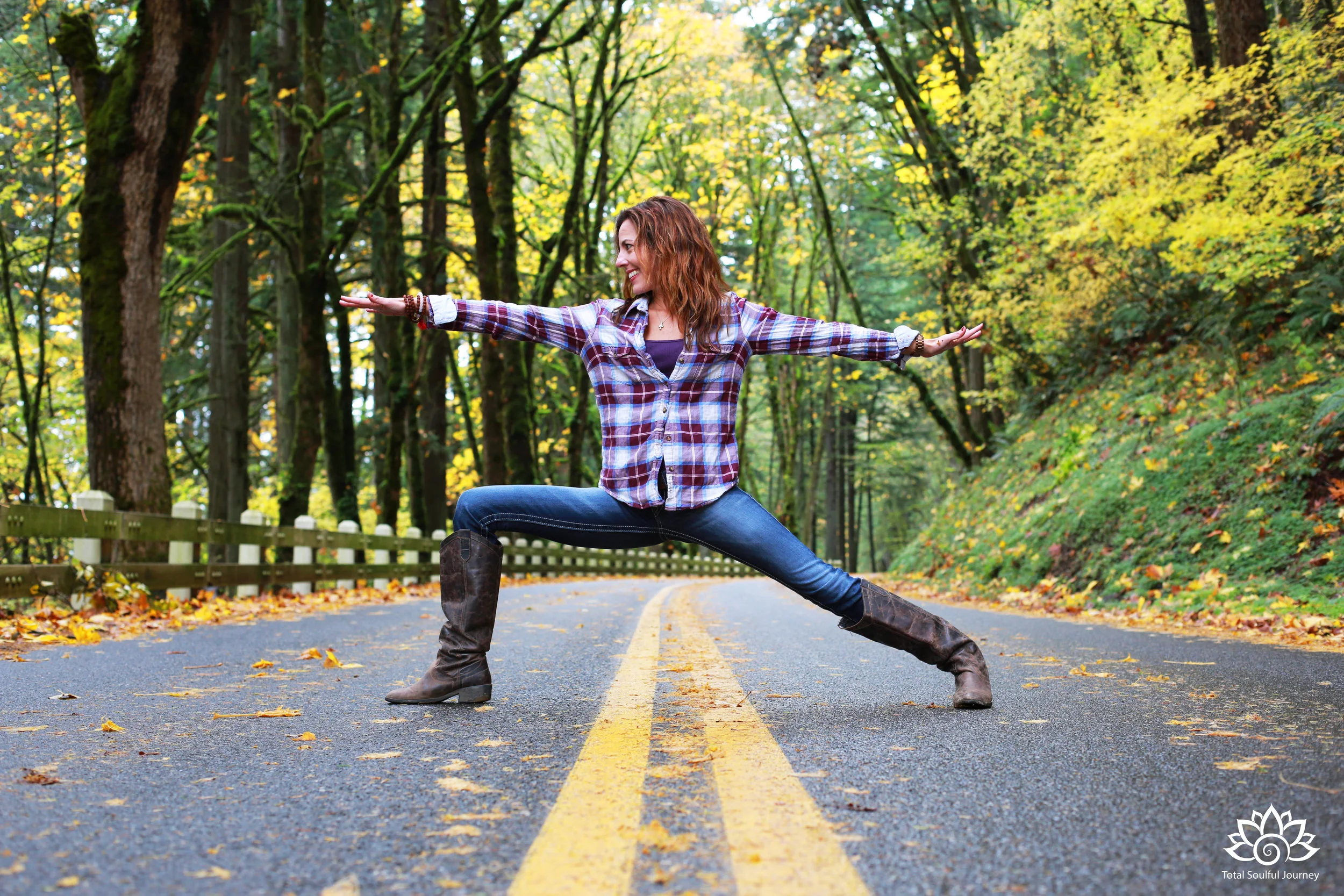 Libby shows that women can be both strong and feminine. Photography by Paul Garrett
