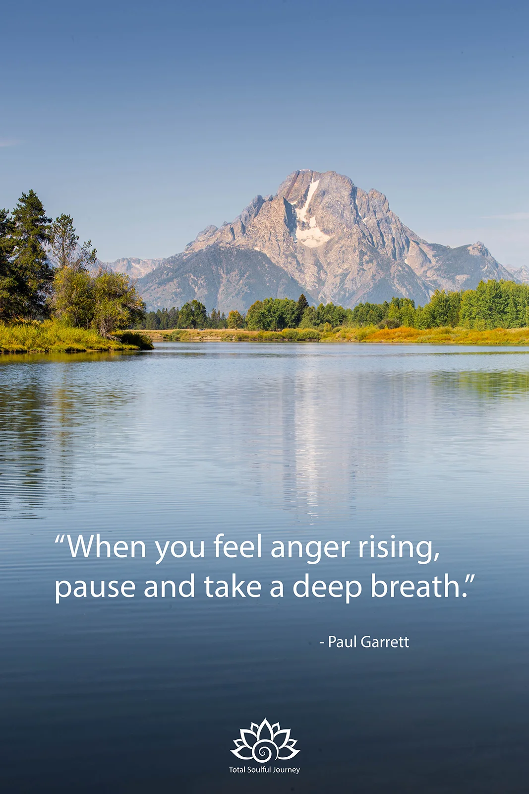 Through awareness we can manage anger. Photography by Paul Garrett