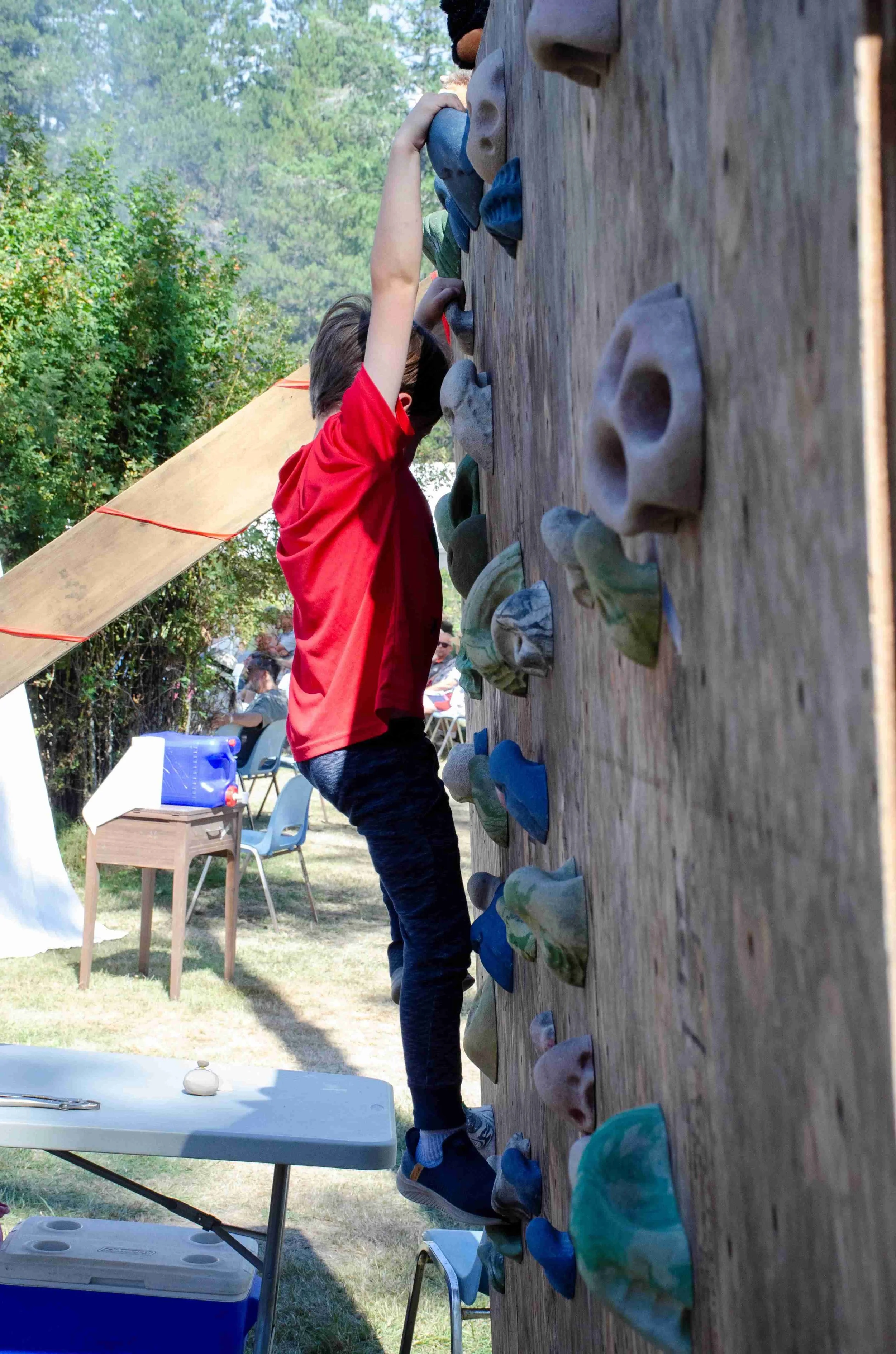 Climbing wall