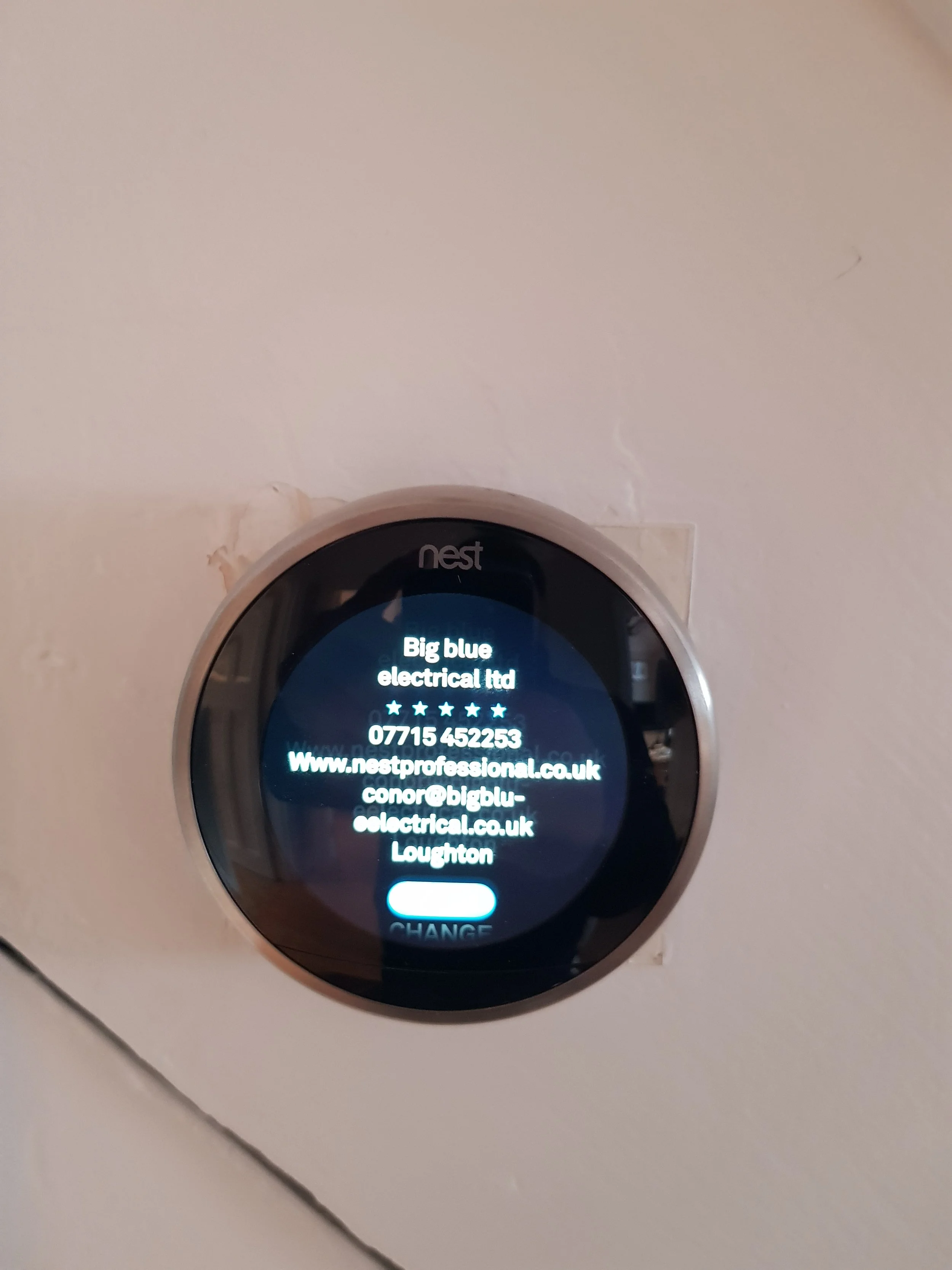 Nest thermostat