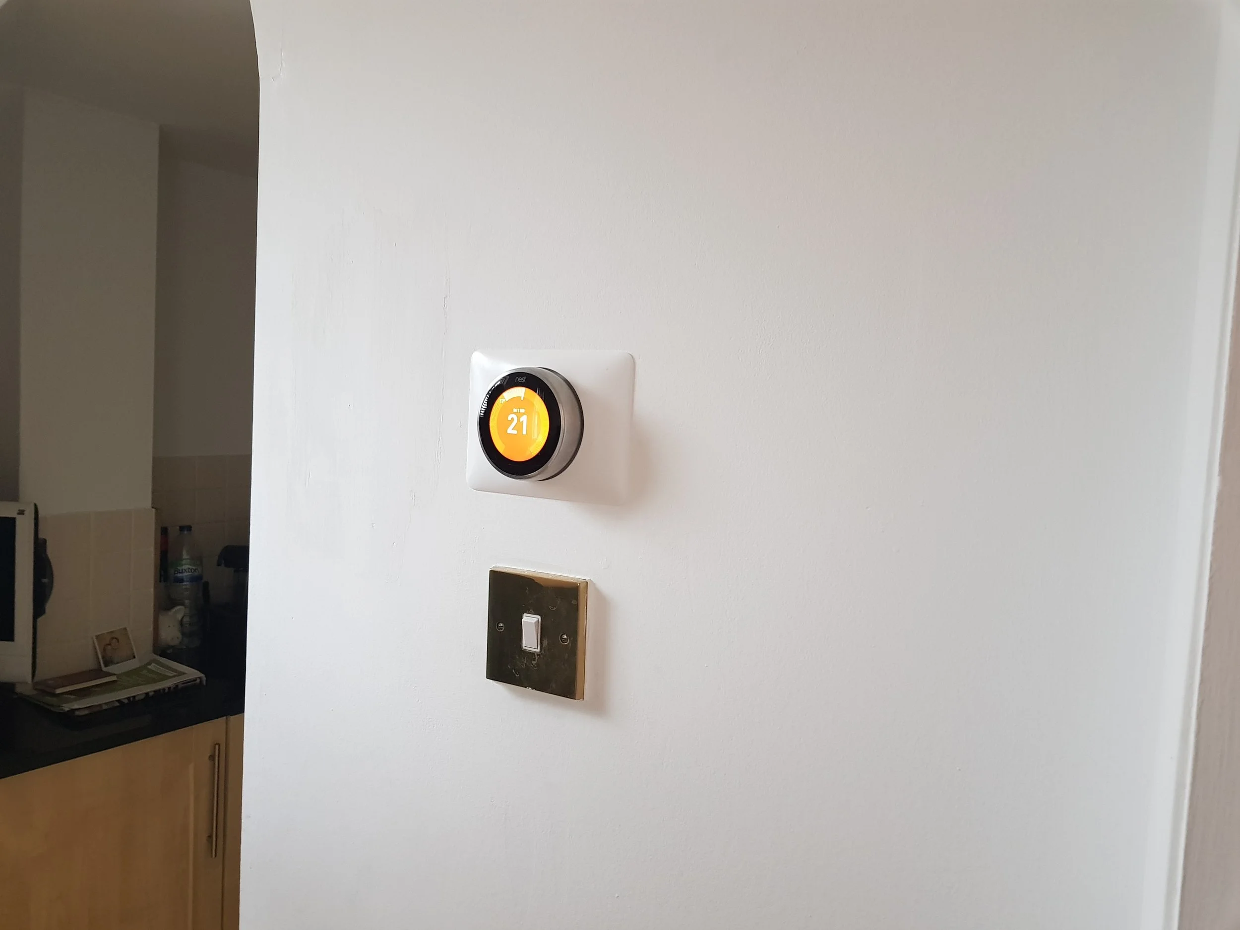 Nest thermostat installation