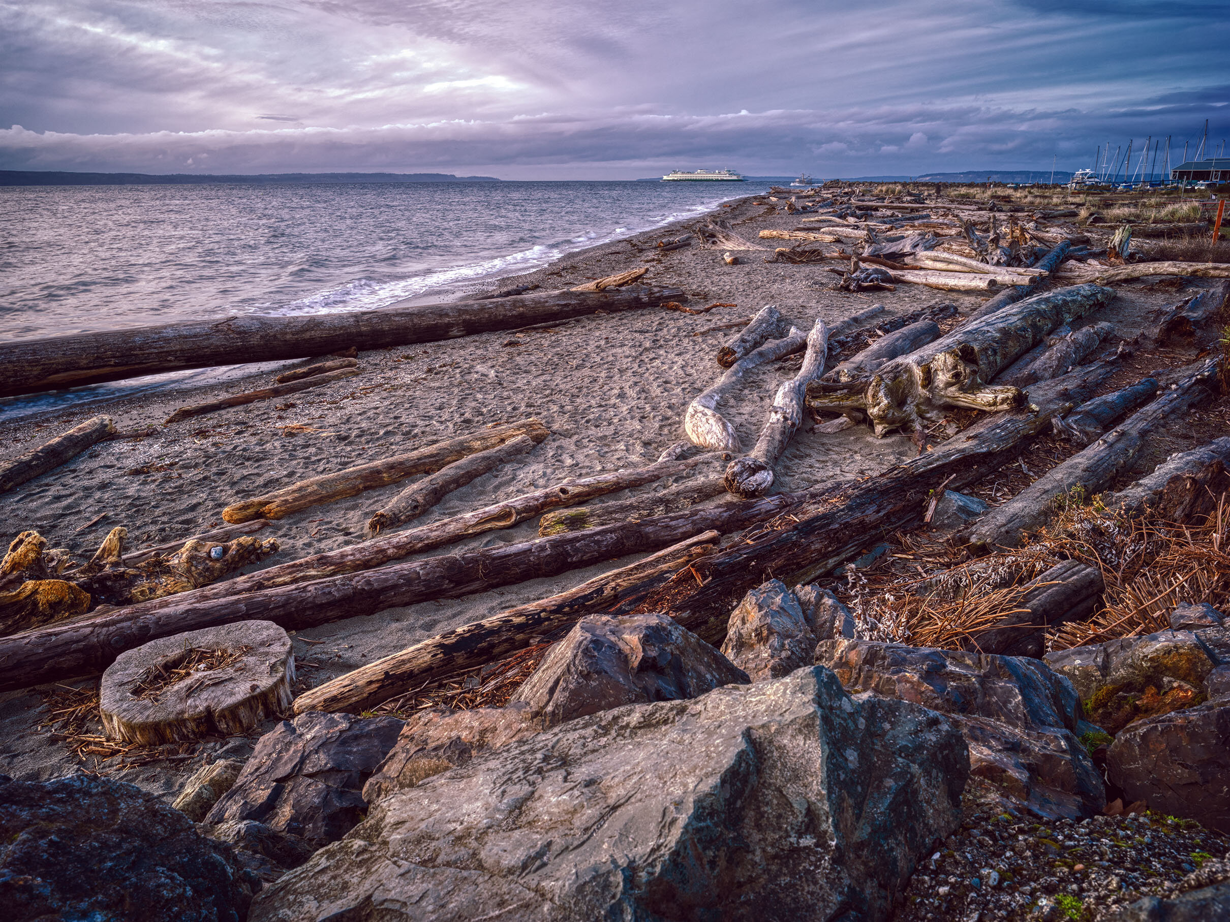 Edmonds waterfront - 12/14/20 - Hasselblad X1D II 50C