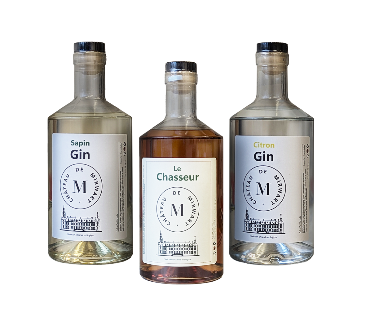 Bouteille de Gin Sapin