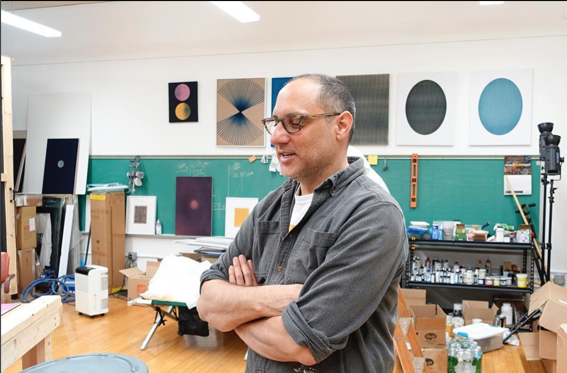 John Opera in his Buffalo studio.