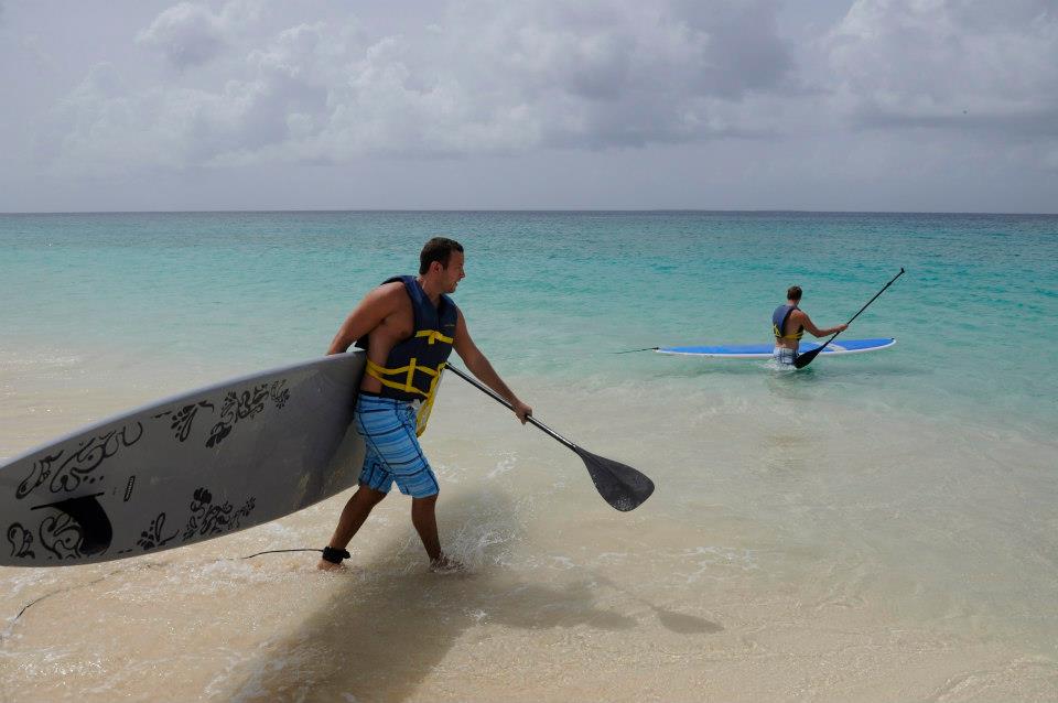 Paddleboarding in Anguilla