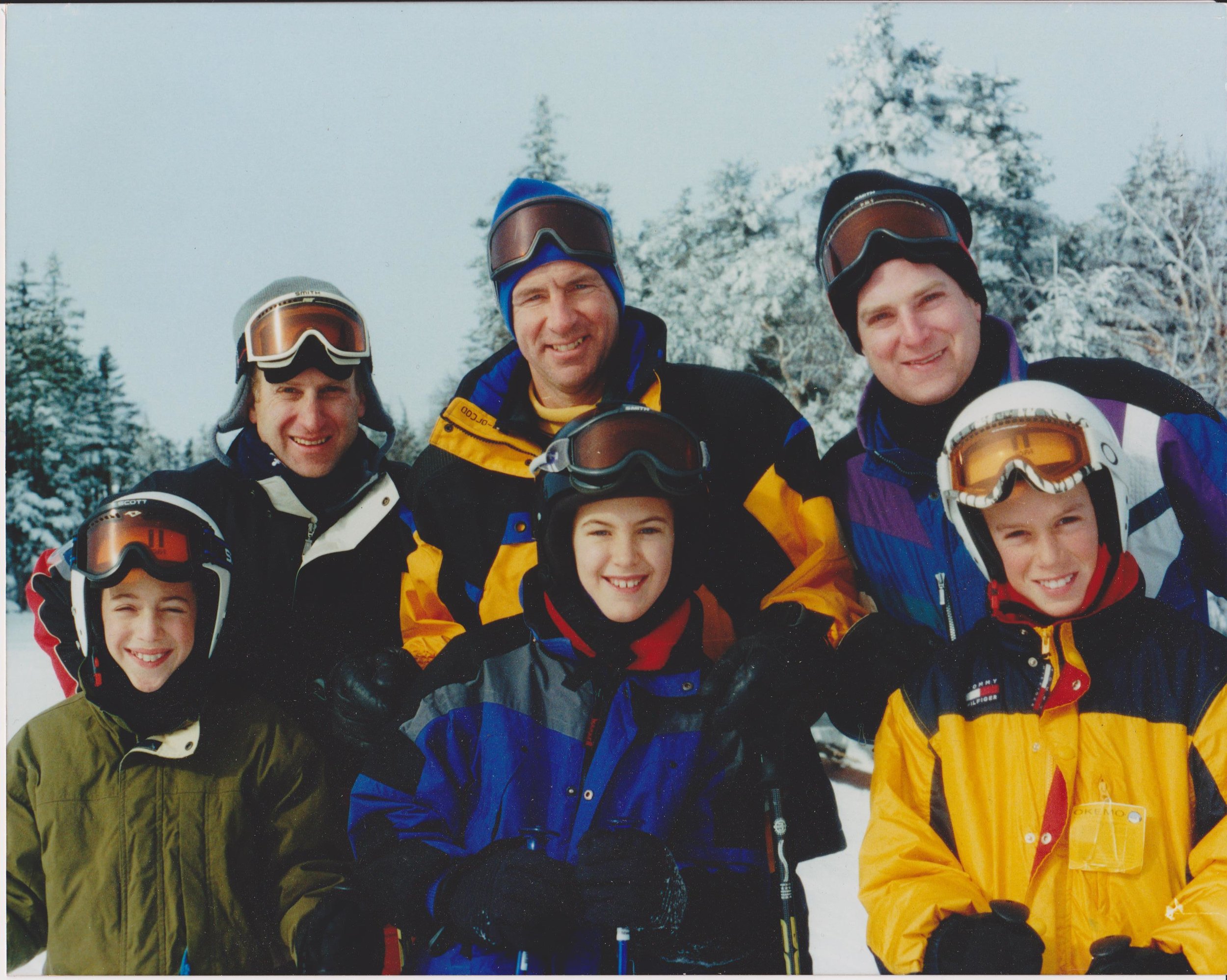 The Youngs-Atkins, father-son ski trip