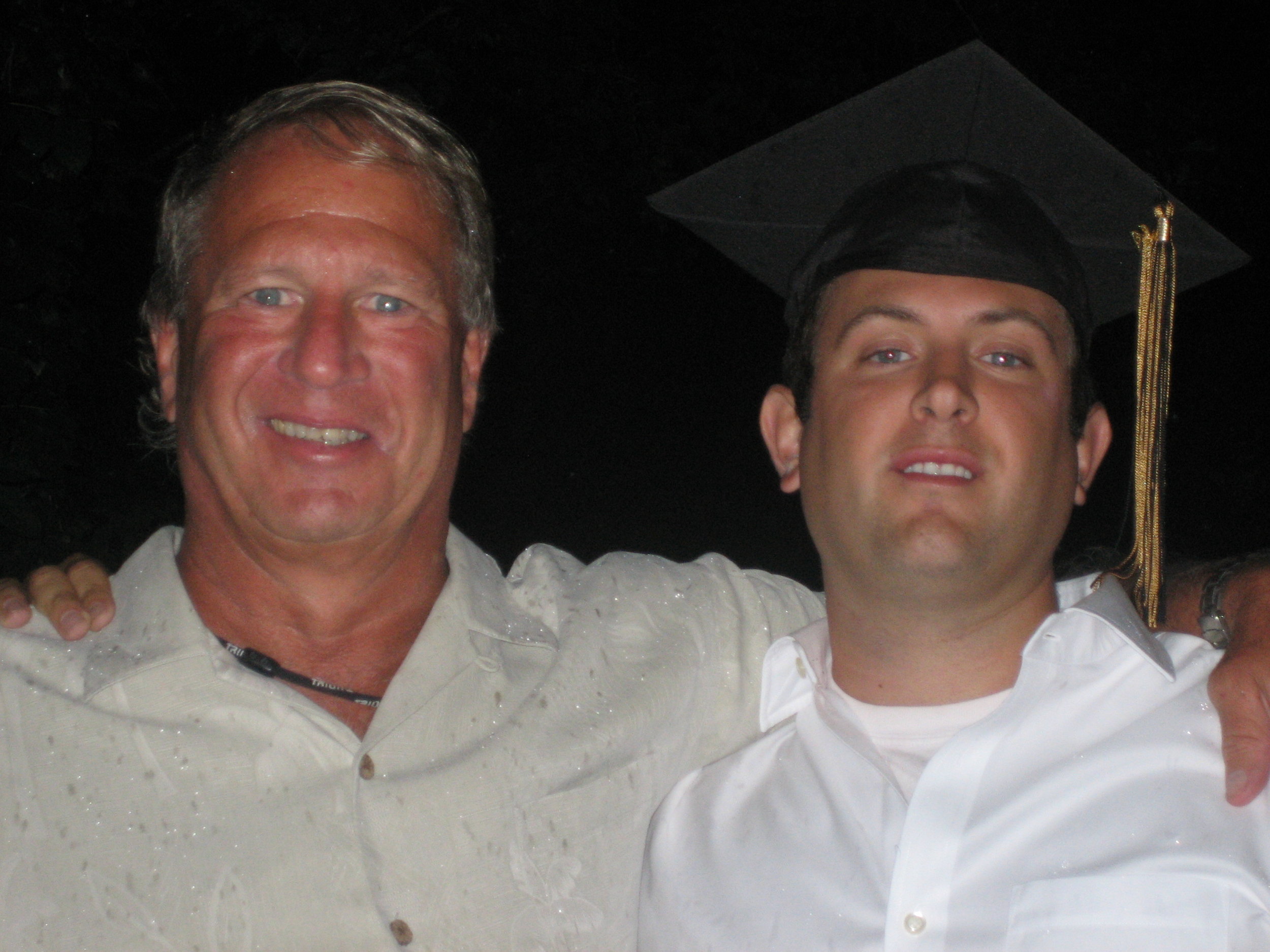 Uncle Miles & Jeff at graduation