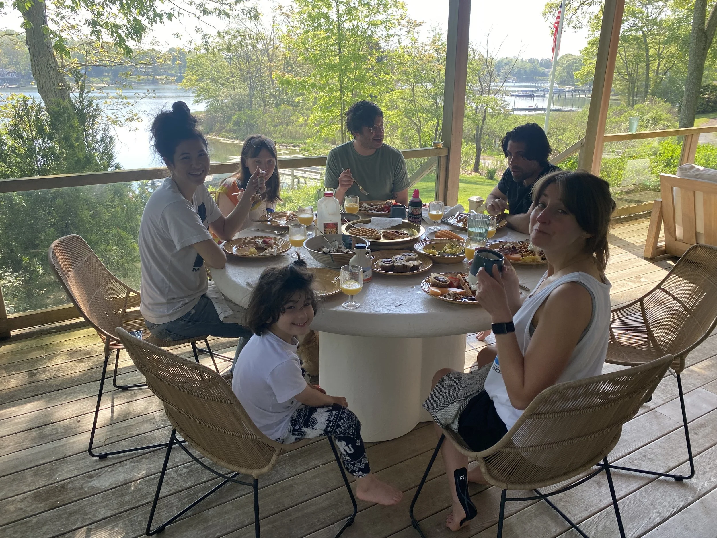 Our friends Jess and Adam hosted us and friends Jerzy and Mia in Shelter Island for a relaxing weekend.