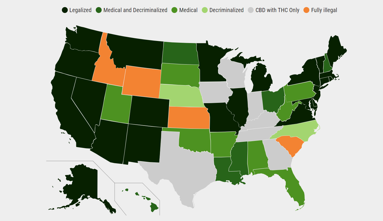 The Changing Landscape of Cannabis Legalization in the United States