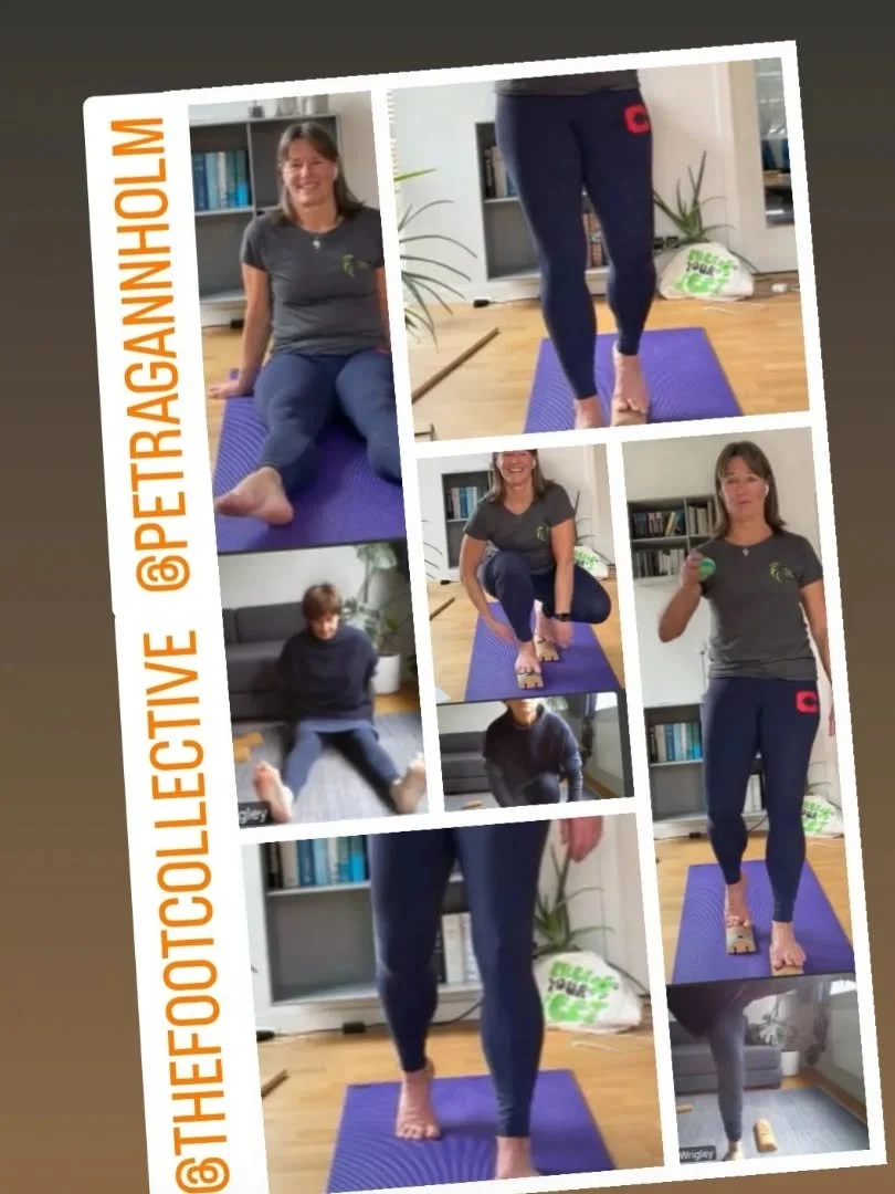 Every day's a school day. I enjoyed Petra's #TFCEXPLORE class online today.

👍
She packed a lot into 30 mins. Movement practice can be done in short bursts.

🦶
The theme was ankle mobility...

🔄
PREP
We prepped our feet and ankles with simple acti