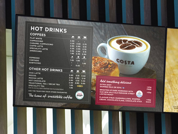 Network Digital Menu Boards