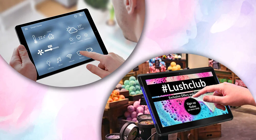 8 Ways Small Commercial Touch Screens Differ from Domestic Tablets