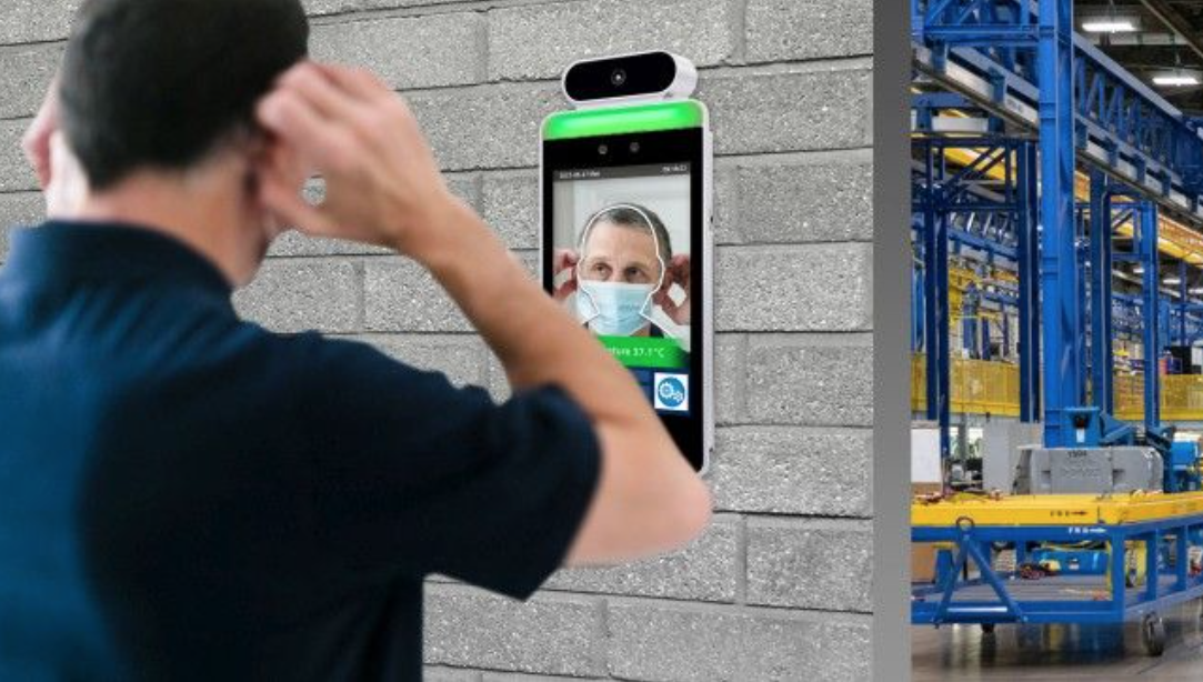 8” FACIAL RECOGNITION THERMOMETER DISPLAY