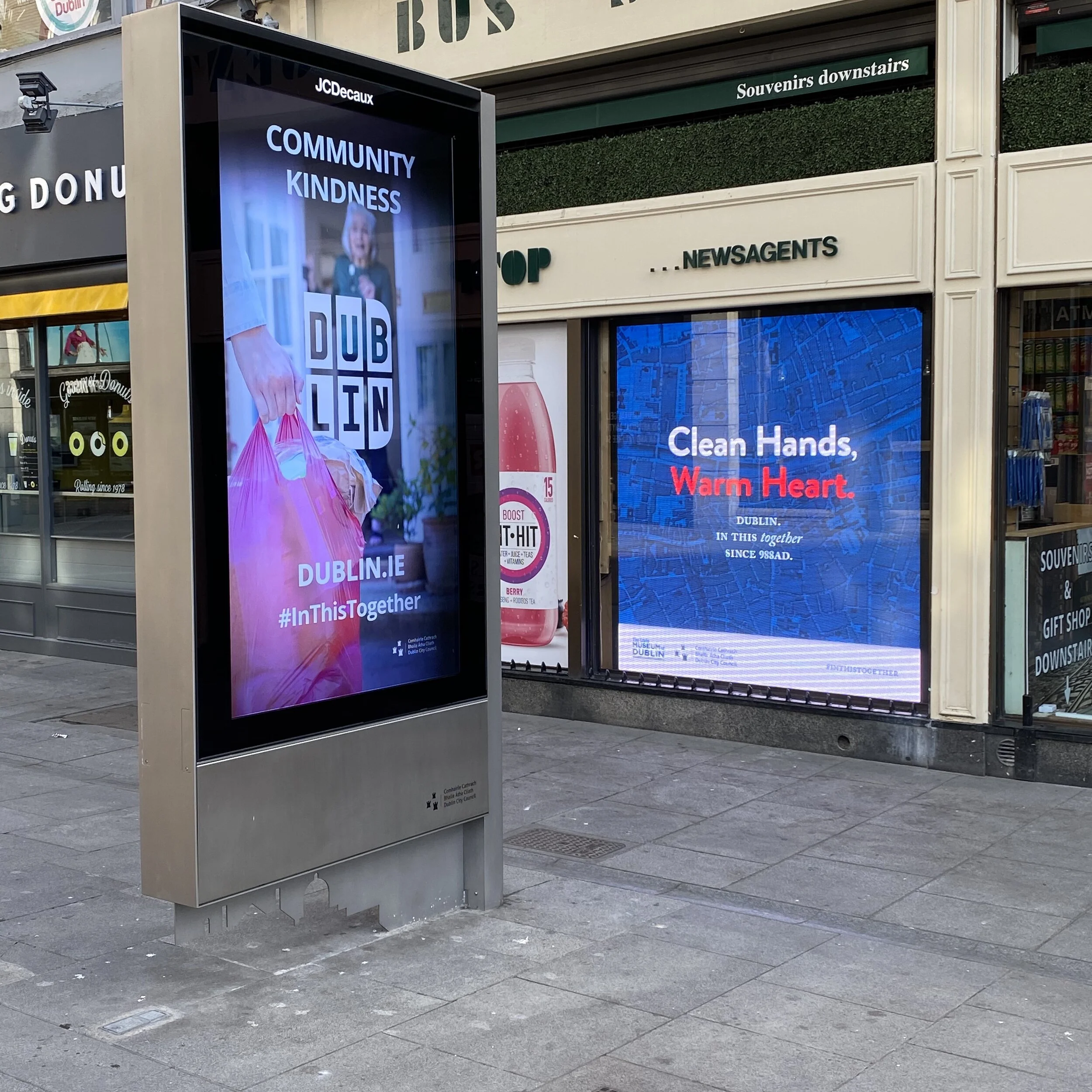 New P4 Outdoor LED screen designed for large format video Install