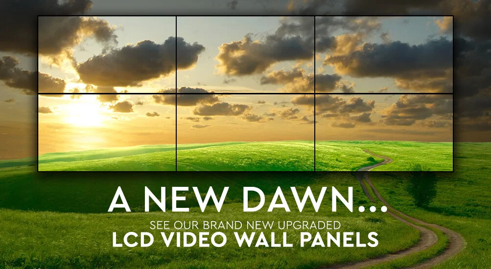 NEW Upgraded Cost-Effective LCD Video Wall Panels