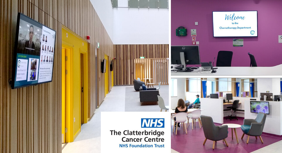 NHS implement NowSignage digital signage CMS