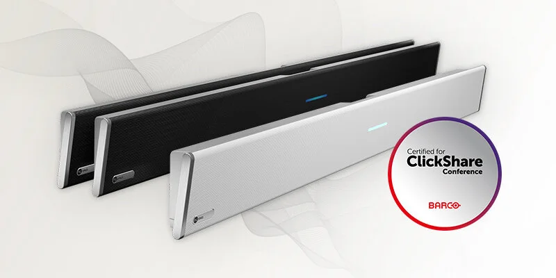 Nureva® HDL300 &amp; Dual HDL30 now certified for ClickShare Conference by Barco