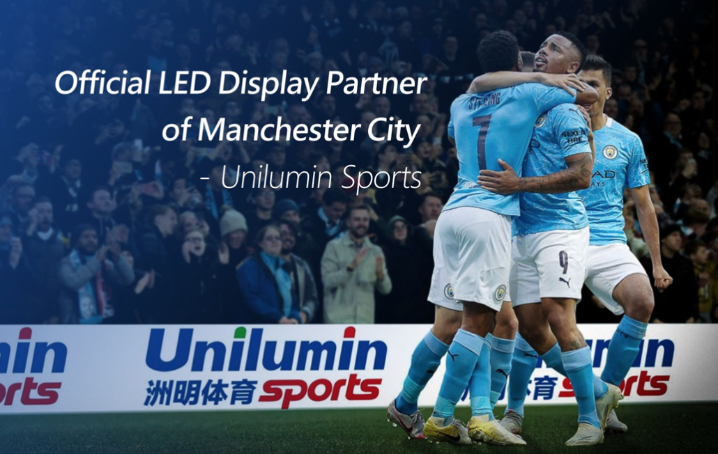 Manchester City FC has announced a global partnership with Unilumin Sports