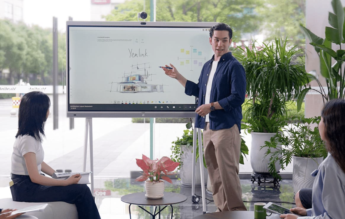 Yealink MeetingBoard For Microsoft Teams Rooms on Android