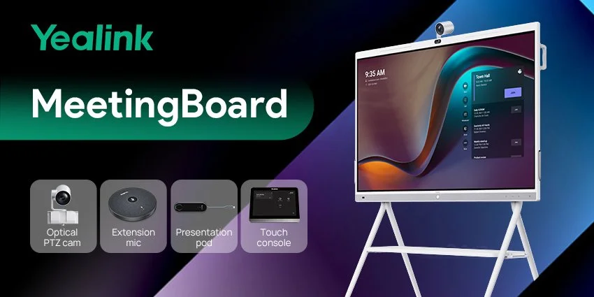 Elevate Meetings in Every Setting:   Discover the Enhanced Yealink MeetingBoard