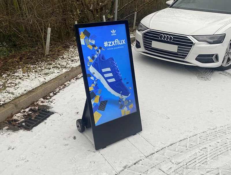 Outdoor Digital Battery A-Boards -  Come rain, snow, or sunshine
