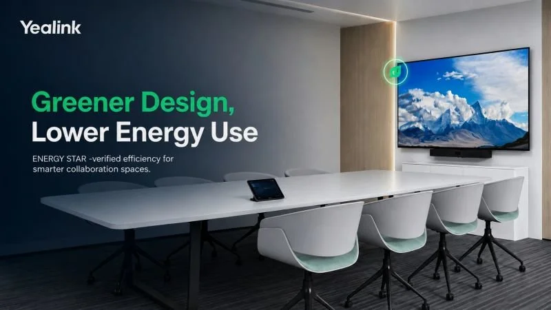 Greener Design is where Yealink's "Greener Journey" begins.