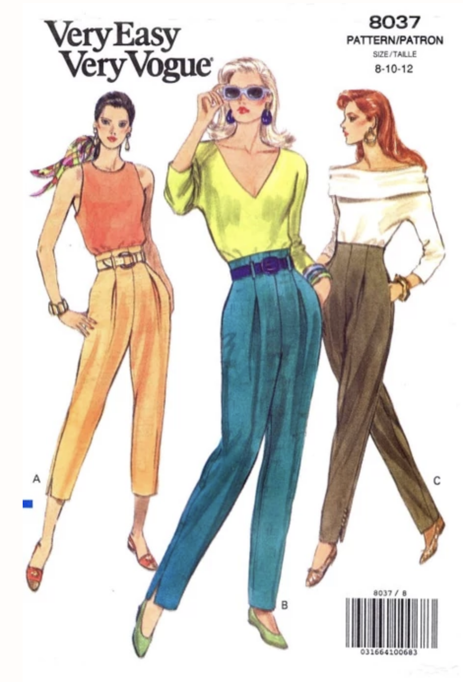 A classic Blousy Trou circa 1991. Vintage Patterns Wikia