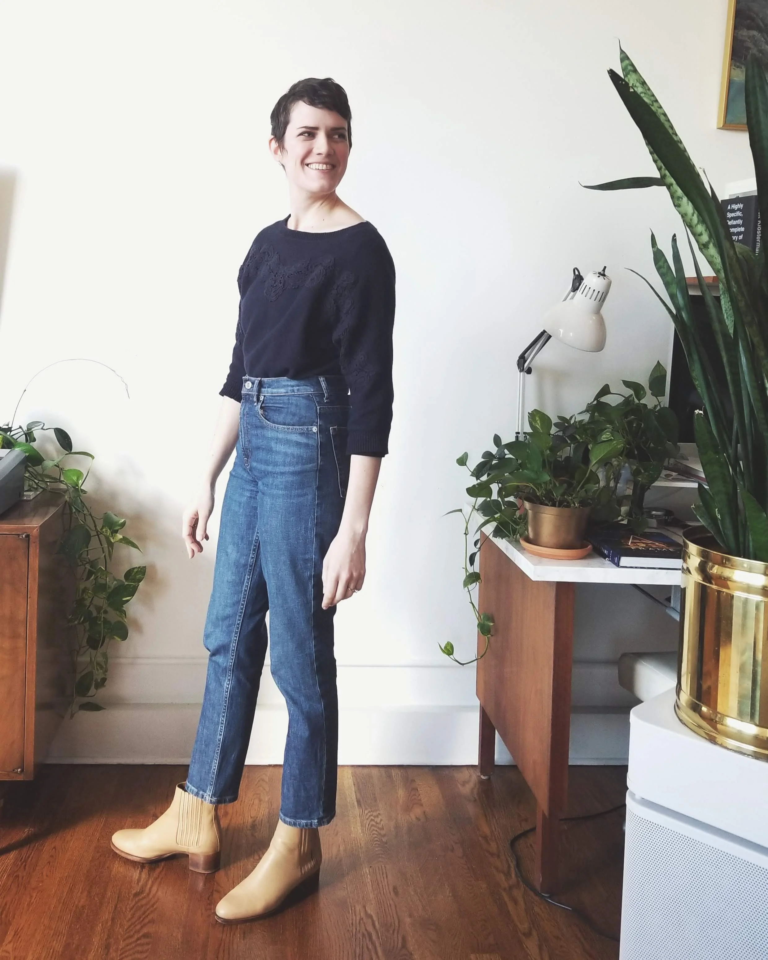 Talia Grace: LOFT, Everlane, and Veronique Branquinho