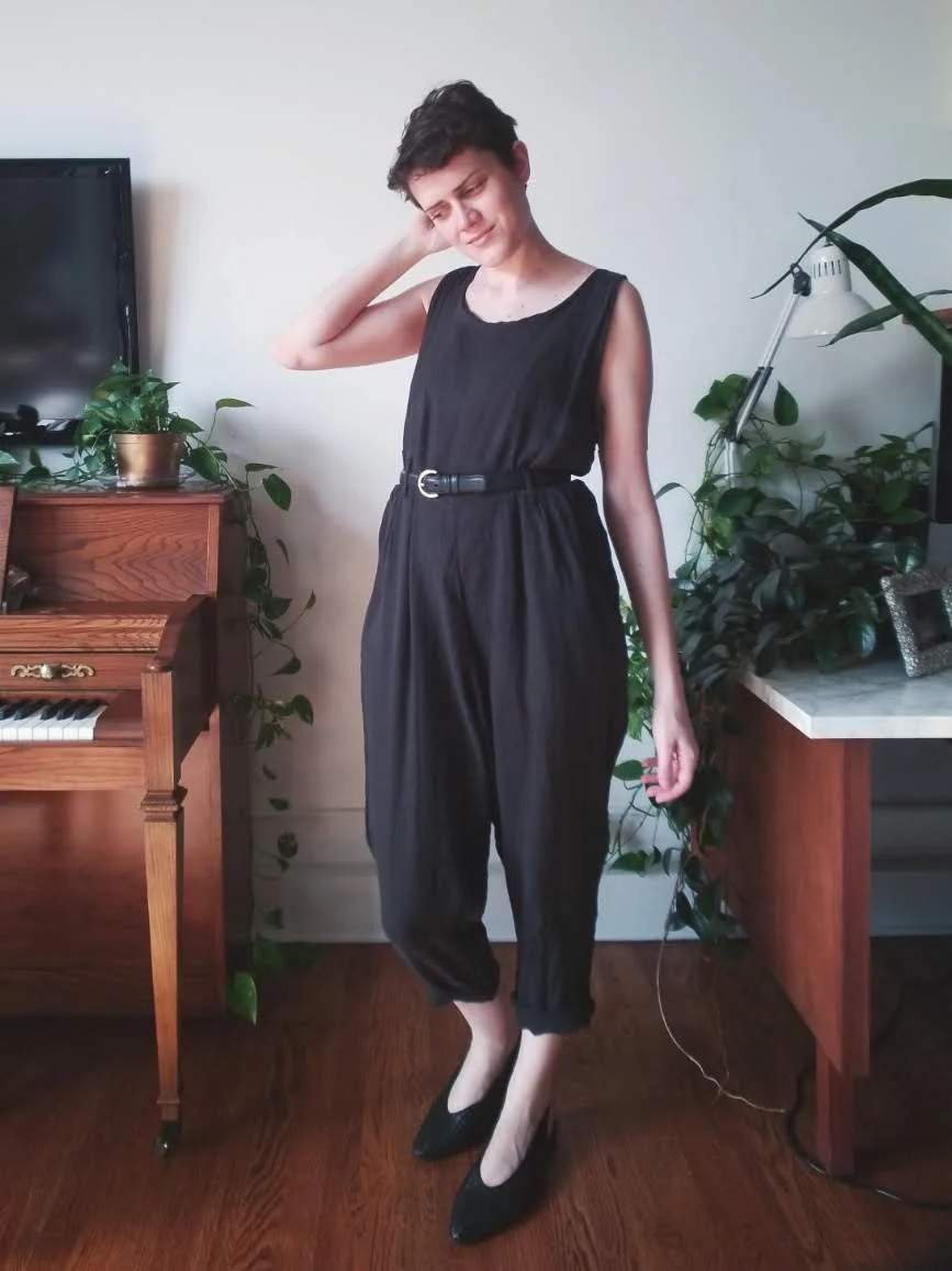 Talia Grace: Black Crane & Everlane