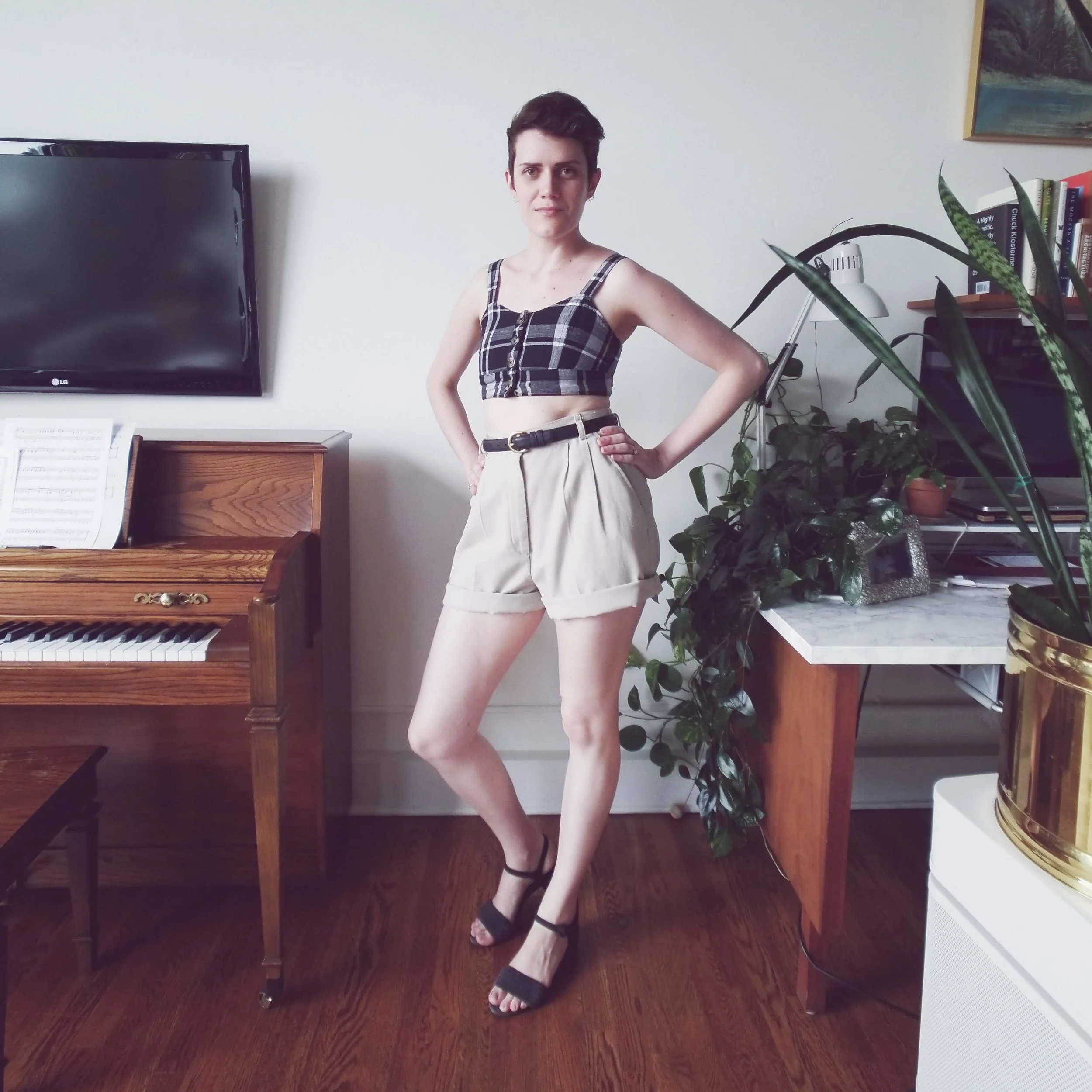 Bermuda shorts after: Let there be legs!