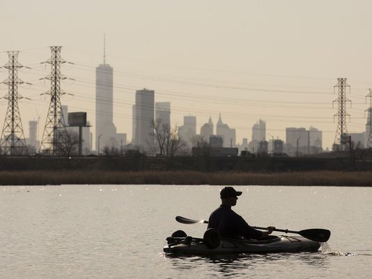 Ron Shields, a nature photographer, visits the Kearny Marsh two or three times a week. “There’s a lot more here than meets the eye,” he says. Photo: Michael Karas/Northjersey.com