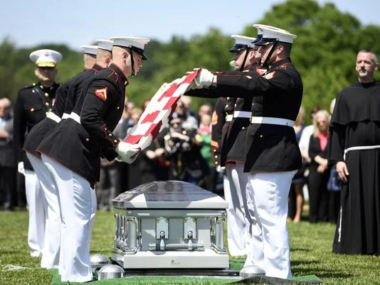 Marine and widow.JPG