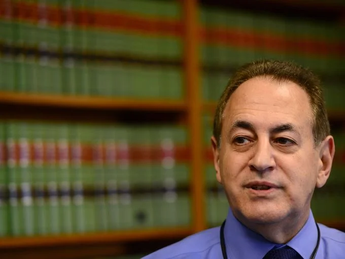 Drug Court Judge Miguel de la Carrera in his chambers at Passaic County Superior Courthouse. Photo: Tariq Zehawi/Northjersey.com