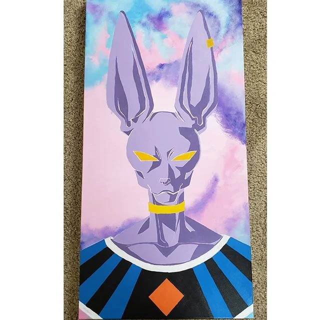 I absolutely LOVE how #lordbeerus turned out, I had fun with this one! 
Who's your favorite Dragon Ball Z character?
Btw drop a comment below and let me know who I should do next!
.
.
.
.
.
.
.
#art #artist #blackgirlmagic #blackartist #blackart #bla